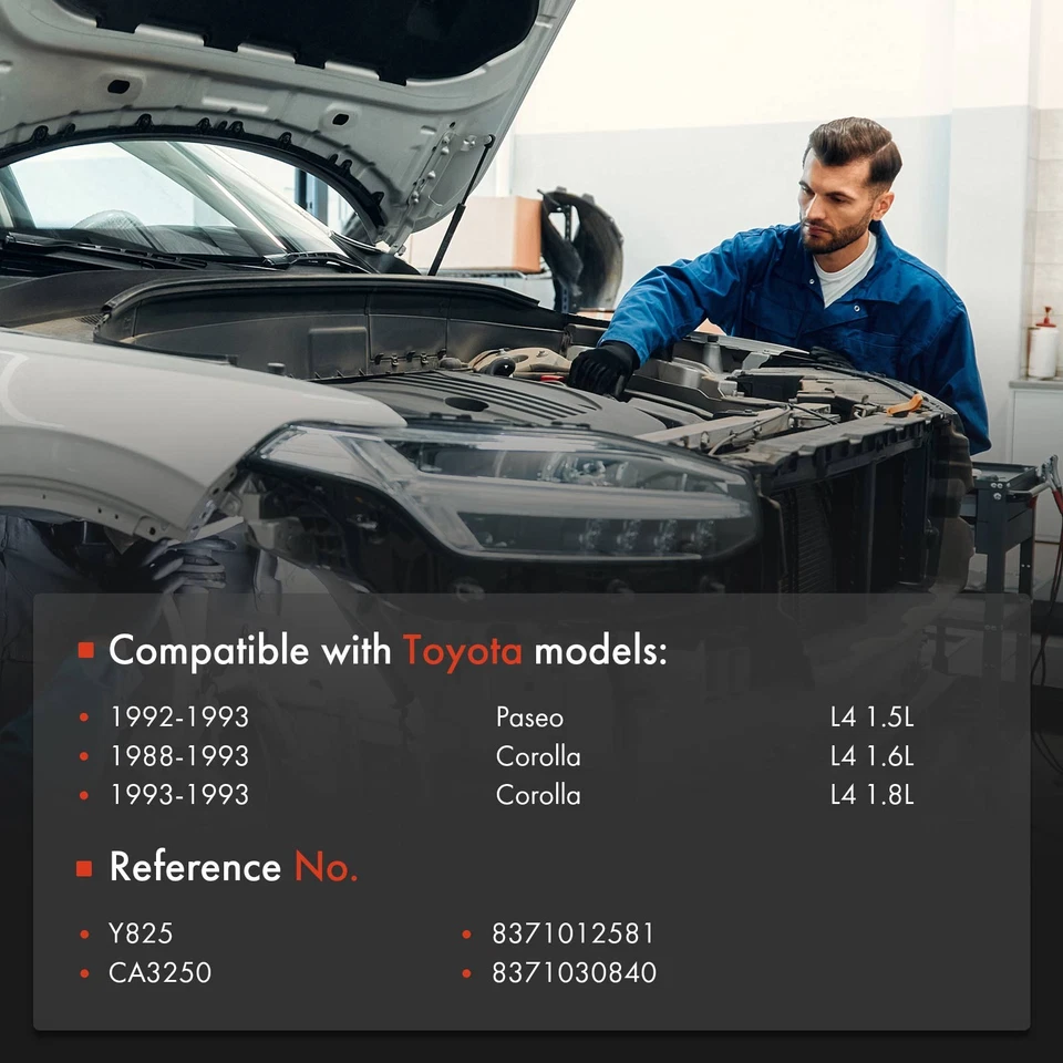 Cable velocímetro 12" para Toyota Corolla 1988 1989 1990-1993 Paseo 1992-1993 GAS Foto 2 de 4