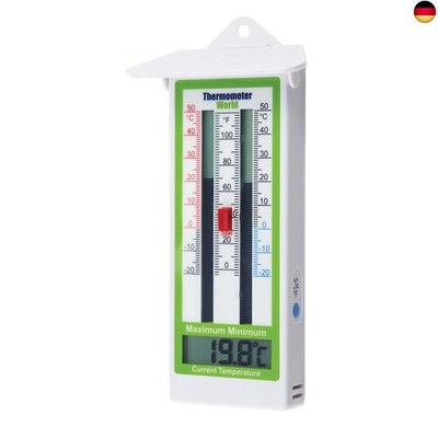 Digitales Gewächshaus-Thermometer ? Klassisches Min-Max-Thermometer zur Messung 