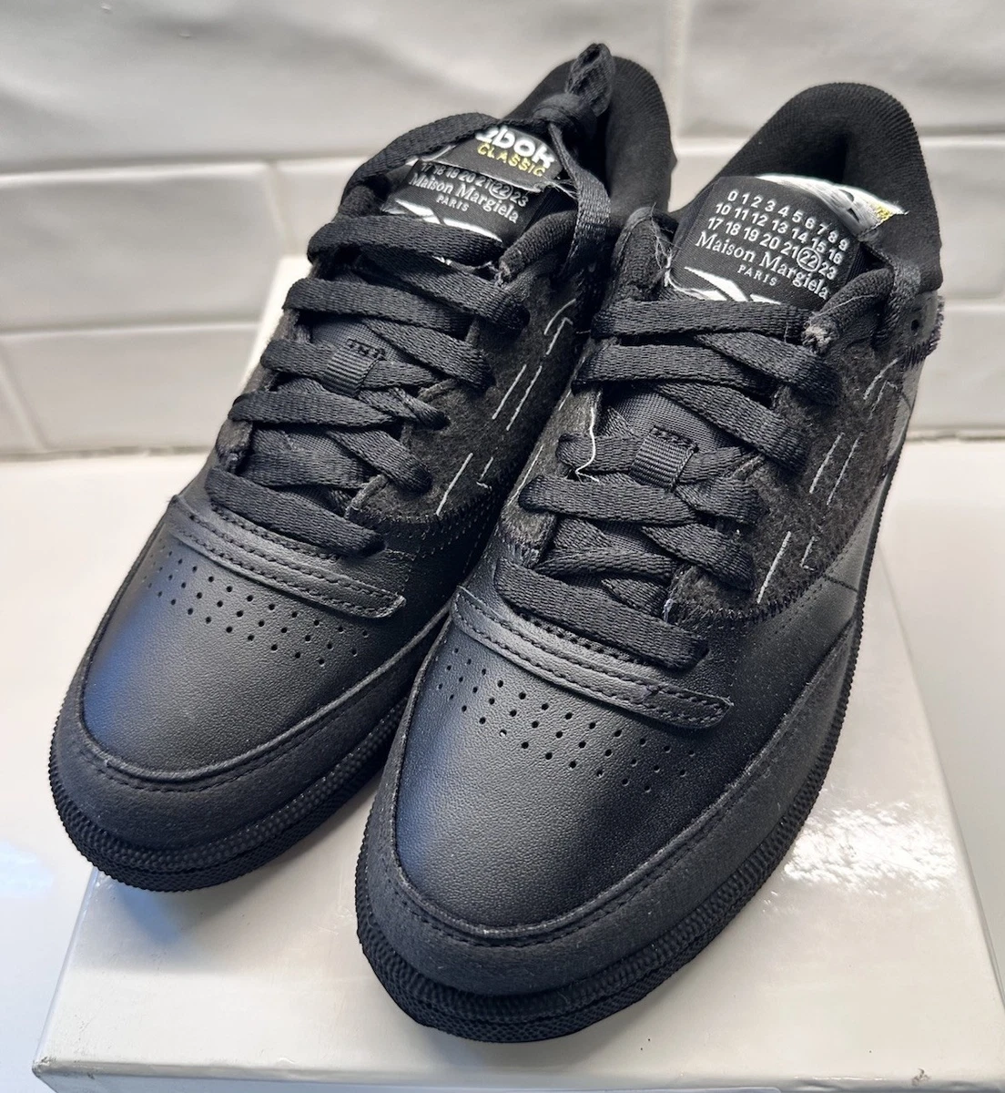 Maison Margiela x Reebok Club C Memory Of - Black for Sale