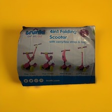 Trunki Monopattino Pieghevole 4 in 1 - Rosa - Nuovo (Scatola Danneggiata) 1+ Anno