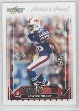 2006 Score Artist Proof 10/32 Lawyer Milloy #29 0a1