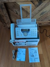 Sharp UX-P115 Plain Paper Fax Machine Phone Copier Facsimile Home Office + Box 