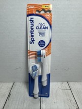 Spinbrush Pro Clean Soft Bristles 2 Replacement Brush Heads, Dual Action NEW