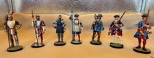 Collection CMLF 15 figurines en étain fin Personnages de l'ancien régime