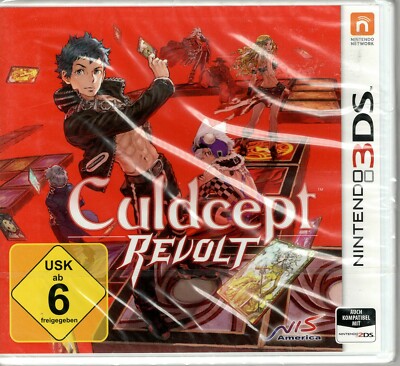 Culdcept Revolt (Nintendo 3DS, 2017, Keep Case) Neu