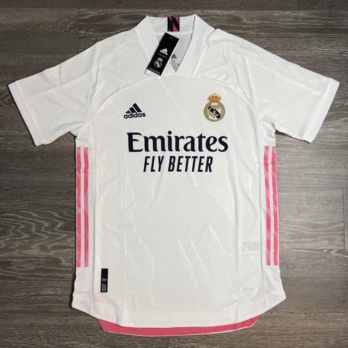 Adidas Real Madrid 2021 Authentic Jersey White NWT FM4736 Men's Size Medium  | eBay