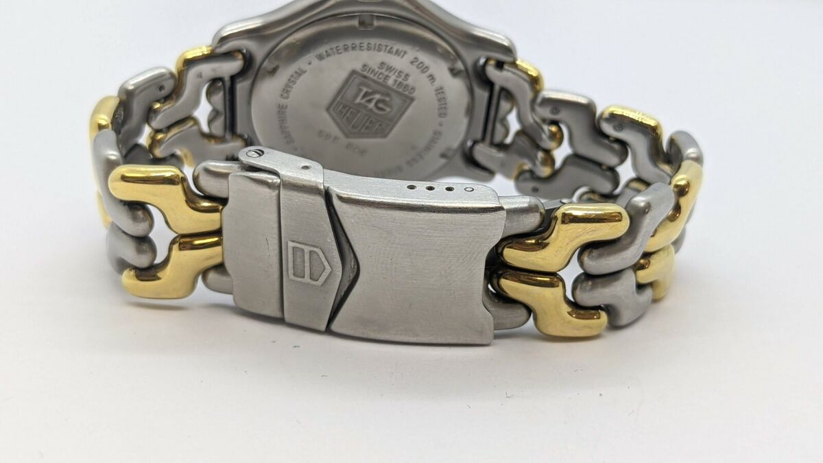 Tag Heuer Professional S95.206 Steel & Gold Quartz Watch Tag Heuer Professional S95.206 Steel & Gold Quartz Watch
