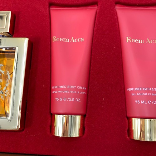REEM ACRA 3.0 oz 90 ml Women Perfume EDP Body Shower & Cream GIFT SET 3  - Picture 6 of 10