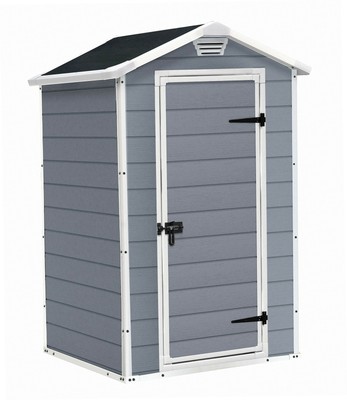 Keter Gerätehaus Manor 4x3, Grau, 1,8m³ | eBay
