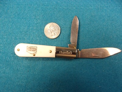 EXCELLENT OLD VTG 2 BLADE BARLOW POCKET KNIFE, COLONIAL USA 