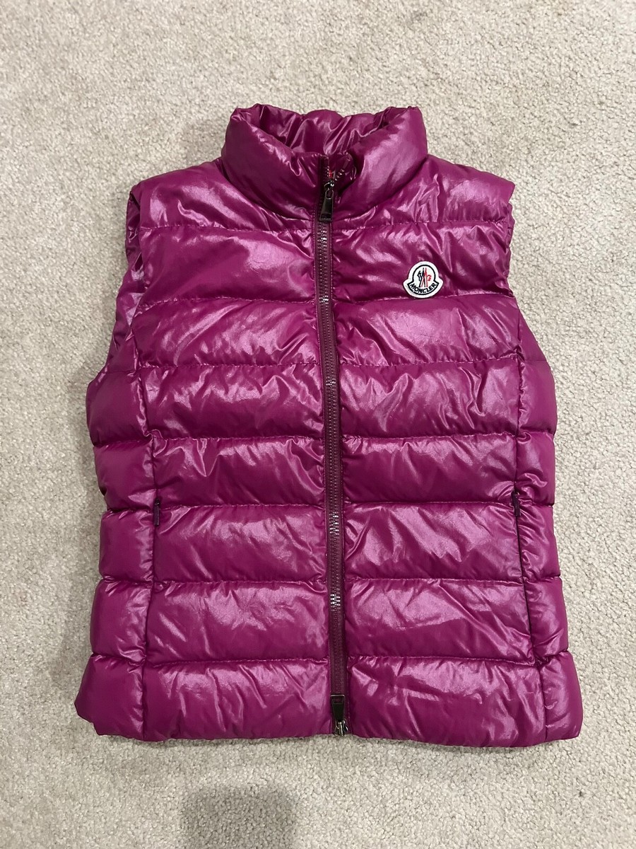 モンクレール　GHANY GILET サイズ00 ベスト Moncler Ghany Gilet Women's Goose Down Vest - Size 0 - Proof of