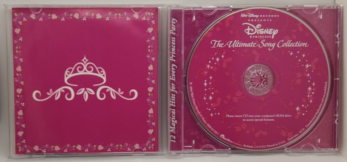 Disney Princess - The Ultimate Song Collection CD, Pre-owned