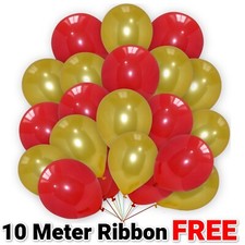 10'' Balloons Birthday 50Pcs Wedding Baloon HELIUM Latex BALLONS Party COLOUR UK
