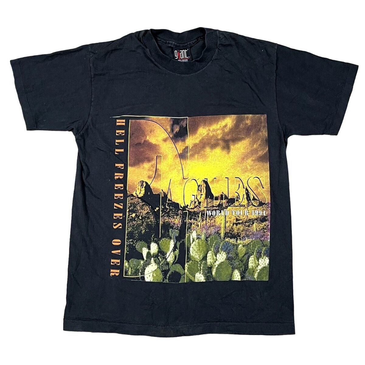 VTG 90s the Eagles Hell Freezes Over Tour 94 T-Shirt Size VTG 90s the Eagles Hell Freezes Over Tour 94 T-Shirt Size