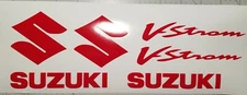 Helmet decals  Suzuki Vstrom Motorcycle helmet decals, Sticker 