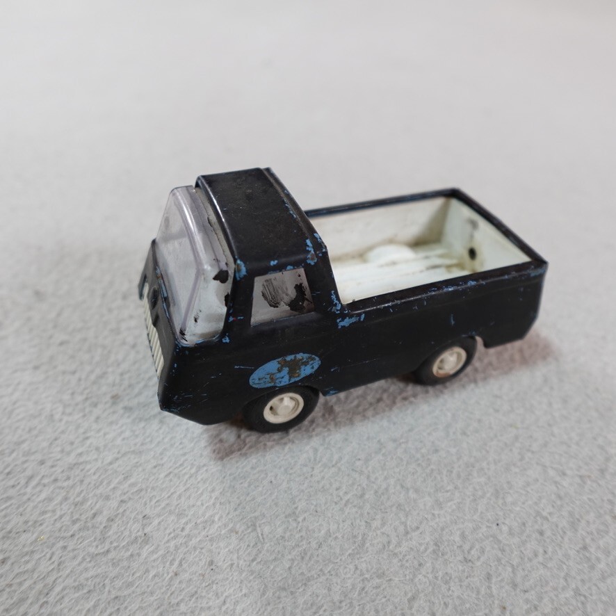 Vintage Tonka Truck Black Wrecker Tow Truck #555 No Hook 60s