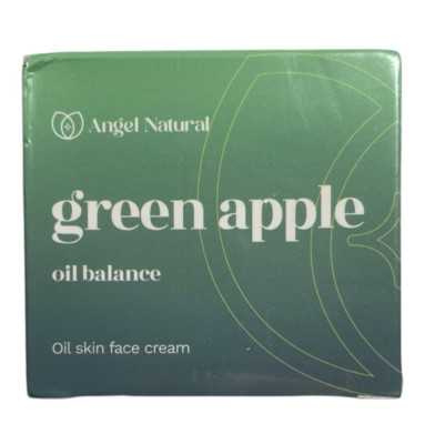 Angel Natural Green Apple Oil Balance Skin Face Cream - 1.7 fl oz - Exp 04/25