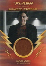 The Flash Season 1: M15 'Cisco Ramon's Shirt' Wardrobe Costume Card