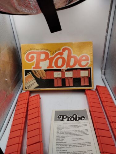 Probe Board Game 1976 Parker Brothers Game #202 Of Words COMPLETE Vintage - Picture 1 of 19