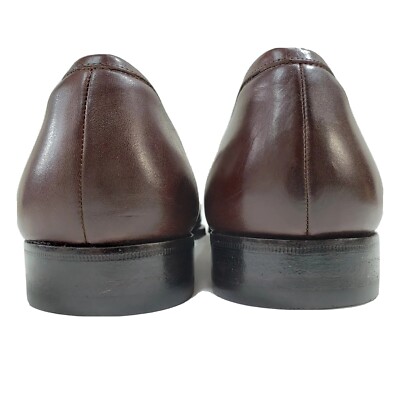 BALLY Carena Penny Loafers Sz 8.5 D Brown Leather Made In Italy BALLY Carena Penny Loafers Sz 8.5 D Brown Leather Made In  main image 3