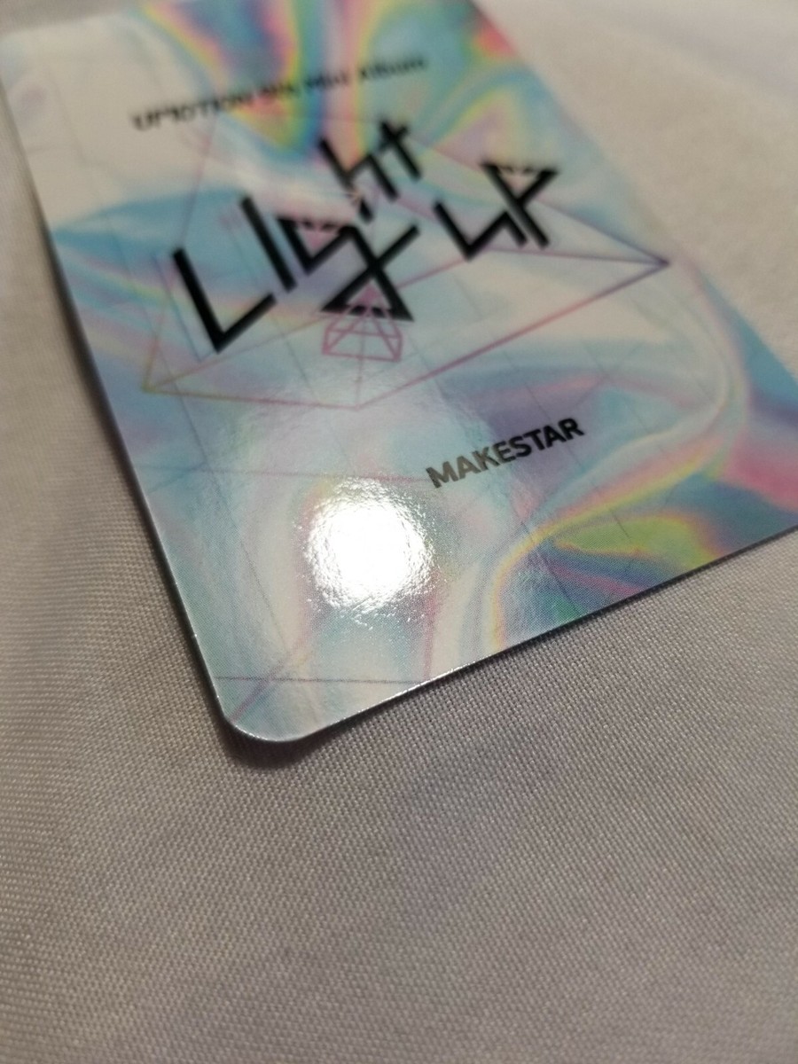Official Up10tion Makestar 2 Light Up Photocard (select) | eBay