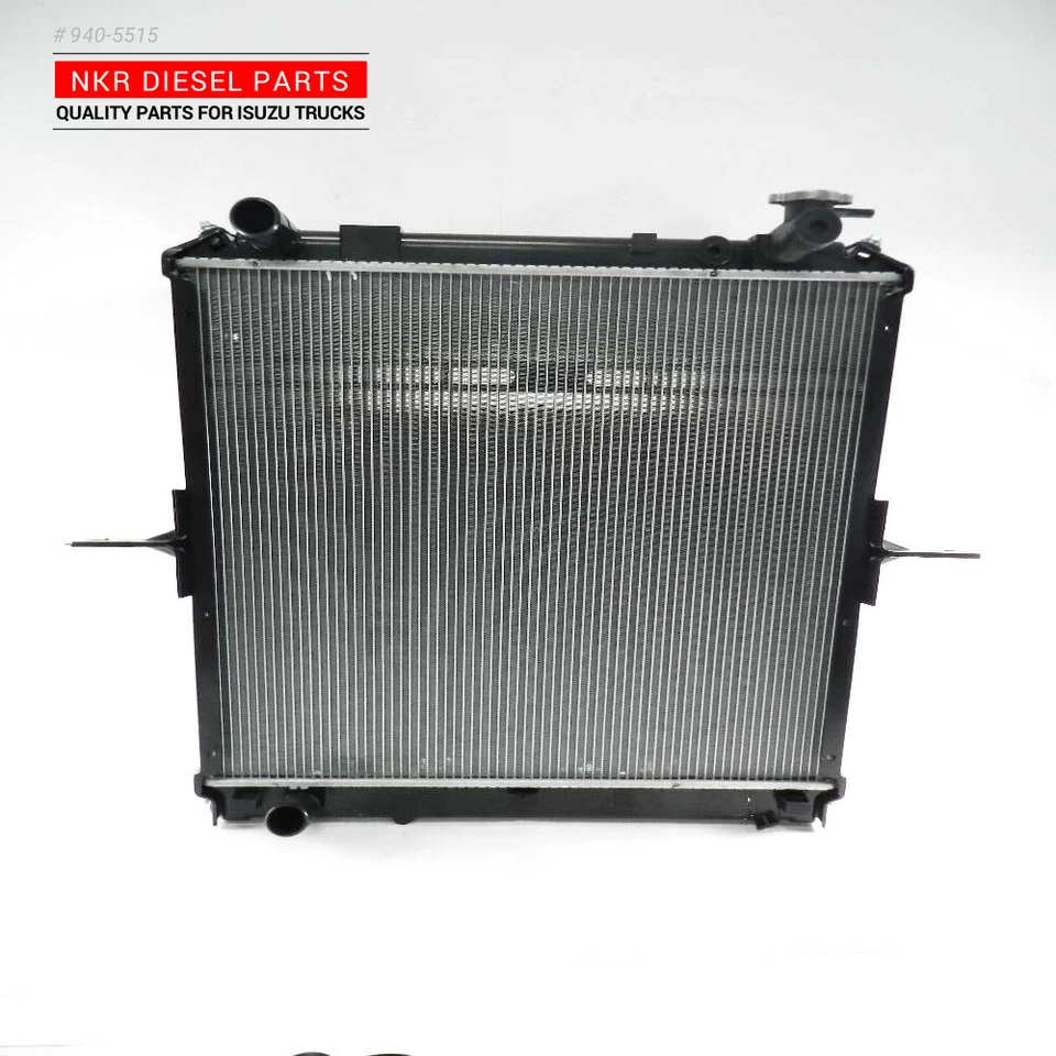 Conjunto de radiador para Isuzu NPR NQR NRR 2008-2010 5,2 L A/T con soportes Foto 3 de 4