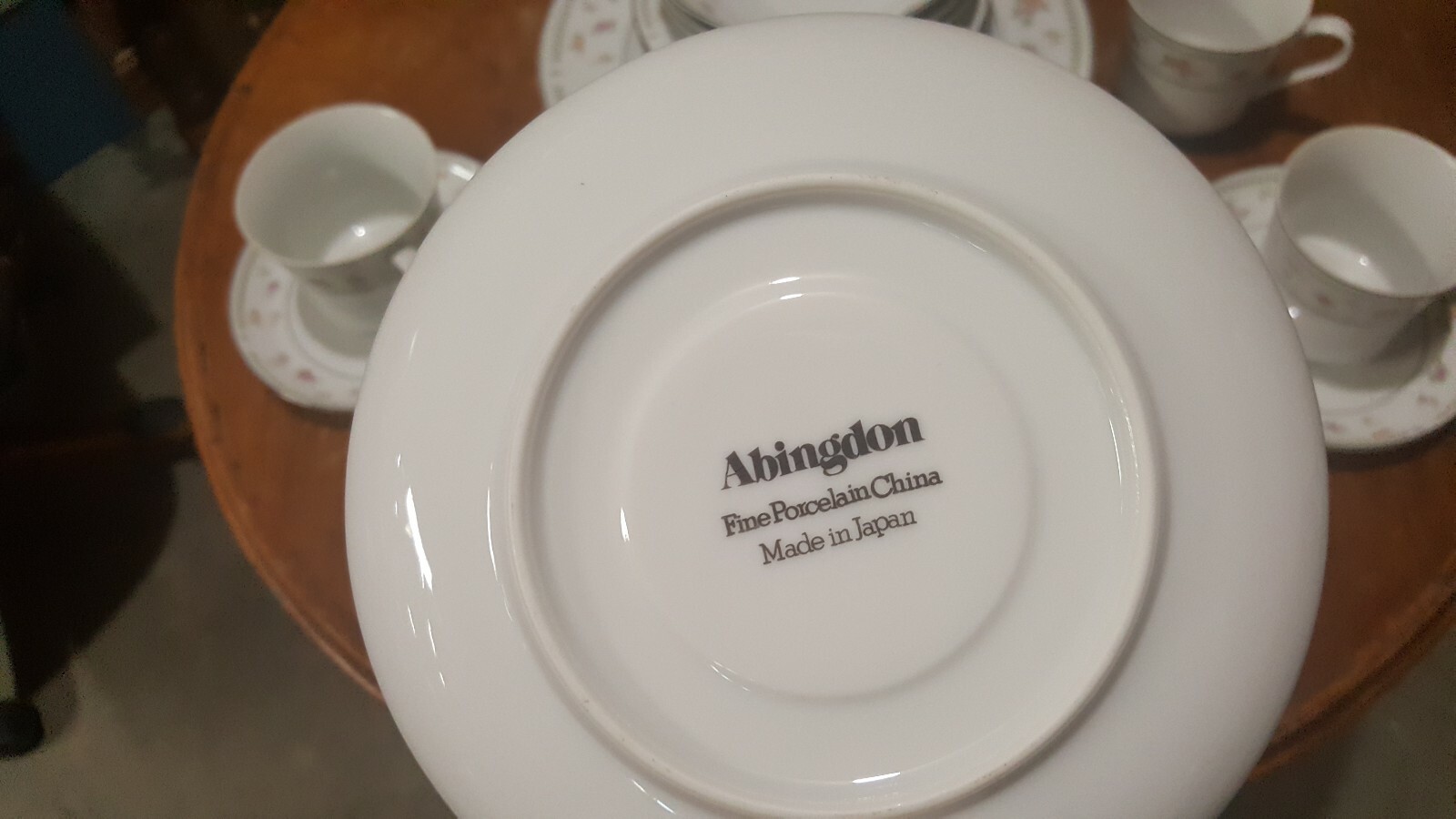 Abingdon fine porcelain china19 piecesJapan eBay