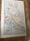 Antique 1880s Australia / New South Wales General Map with index