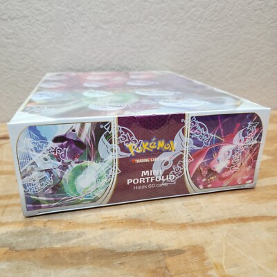 Pokemon Fusion Strike Mini Portfolio Sealed Box of 12 Holds 60