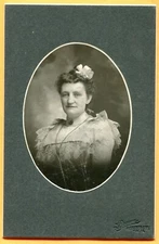 Webster City, IA, Portrait of a Young Woman, by Brown, circa 1900s