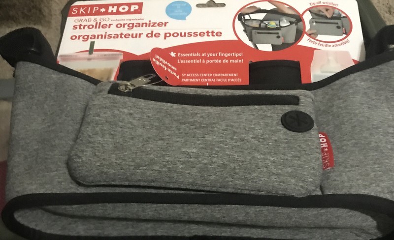 Skip Hop GRAB AND GO STROLLER ORGANISER - HEATHER GREY Baby Accessory