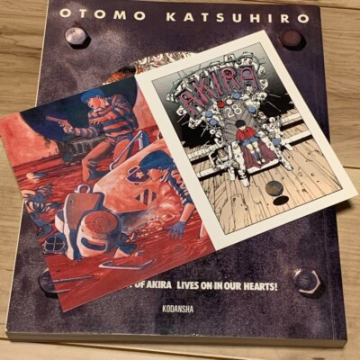 First Edition Akira Club Otomo Katsuhiro Art Book w/postcard | eBay