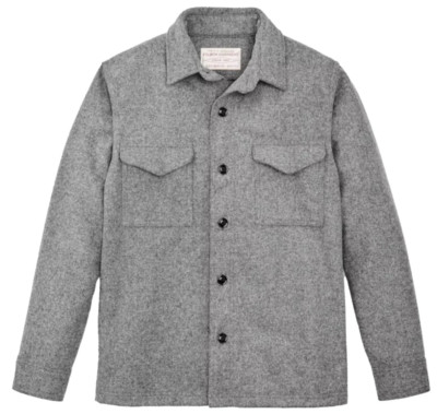 Filson Wool Jac Shirt - XXL - NEW - 20288328 Light Heather Gray