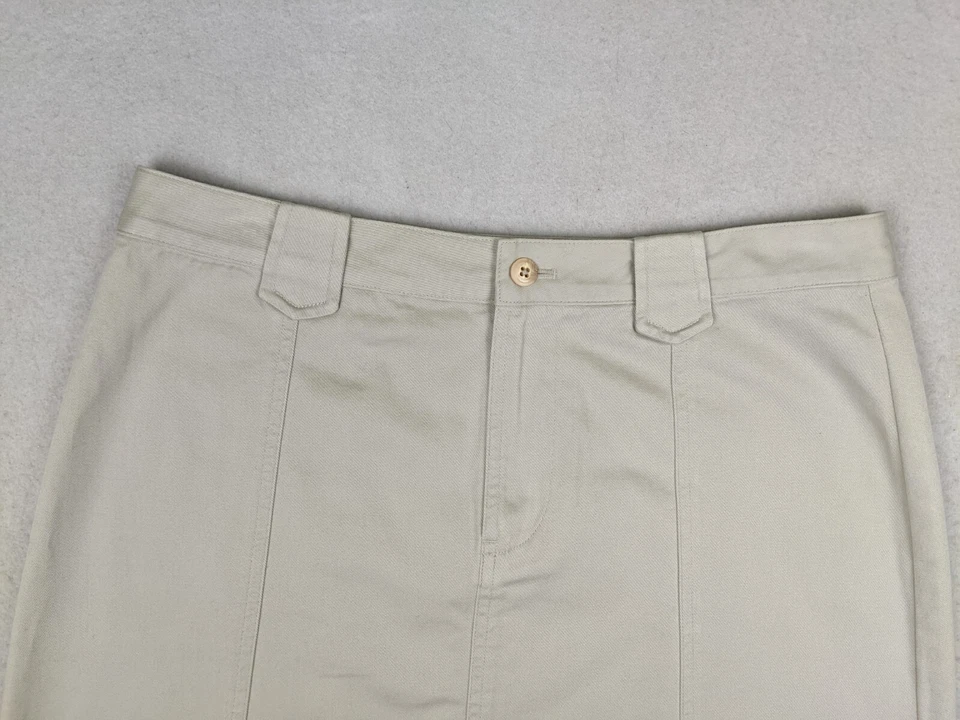 Geoffrey Beene Women's Skirt Khaki A-line Pencil Skirt Size 8 - Image 4 of 4