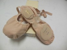 Girls Canvas Bloch Pro Arch S0271L 3C Pink Mesh insert