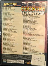 492 2008 COPUNTRY HITS   6 DISC CHARTBUSTER  KARAOKE  LOT MI LAST