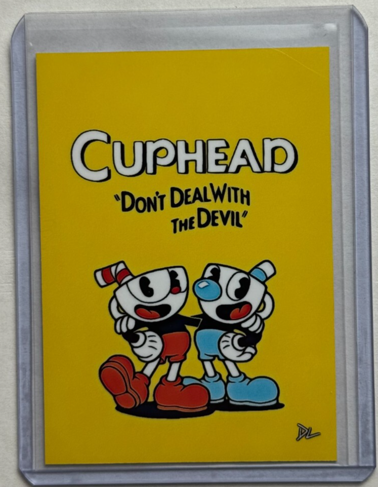 Cuphead Limited Artist Signed 