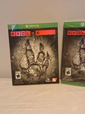 Evolve  Xbox One BRAND NEW Xbone Slipcover 2K Games Factory Sealed See Pics