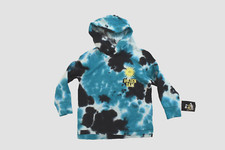 Art Class Youth Girls Golden Daze Blue Tie Dye Hoodie NWT XS 4/5 
