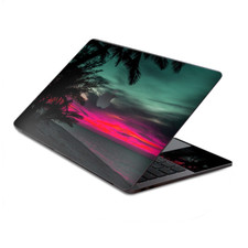 Skin Decal Wrap for MacBook Pro 13" Retina Touch Ocean sunset Pink sky