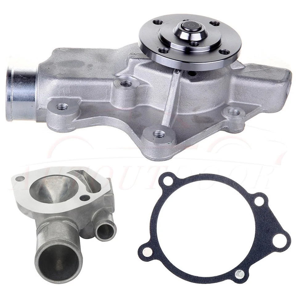 Water Pump Thermostat For Jeep Cherokee 1991-2001 Jeep Comanche 1991-1992 4.0L Foto 3 de 4