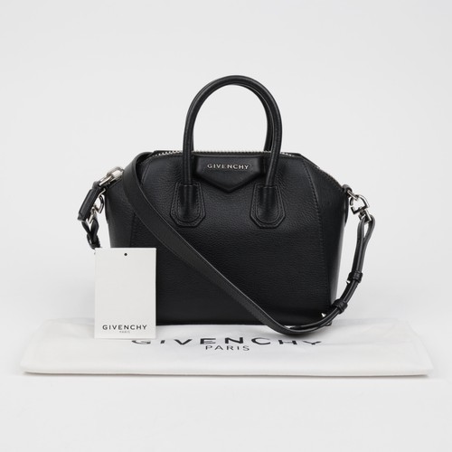 Givenchy Antigona Mini Black Shoulder Bag Silver 159472384 [P]