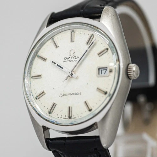 *Working! Needs Service* Vintage OMEGA Seamaster Cal.565 Automatic Date 36mm Men