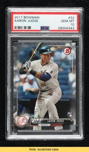 2017 Bowman Aaron Judge #32 PSA 10 GEM MT Rookie RC READ