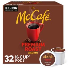 32 Count McCaf Roast Medium Roast Coffee Pods - Arabica Kosher