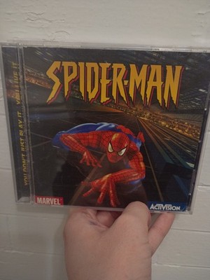 Activision Spider-Man Marvel PC CD-ROM 2001 Complete, Clean Disc