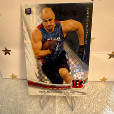Topps 2013 Topps Platinum Rex Burkhead Rookie Card #135 Bengals NFL. rookie card picture