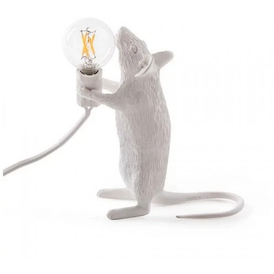 MOUSE LAMP-STEP  GRAY TABLE LAMP -SELETTI