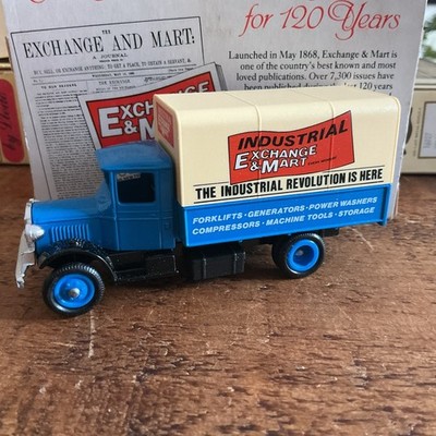 Lledo Exchange & Mart 120th anniversary Mack Canvas Back Truck 