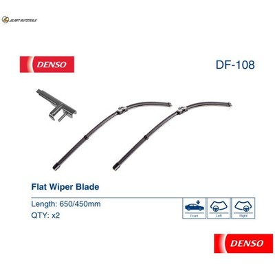 WISCHBLATT DF-108 FÜR ALPINA BMW 5/F10/F11/Gran/Turismo/F07 N57 D30 B 3.0L D5 B5
